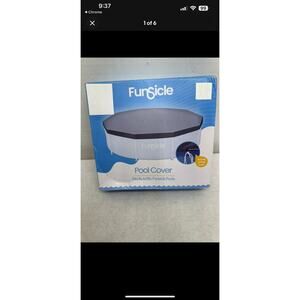 Funsicle Pool Cover Fits 8ft to 10ft Funsicle Pools NEW